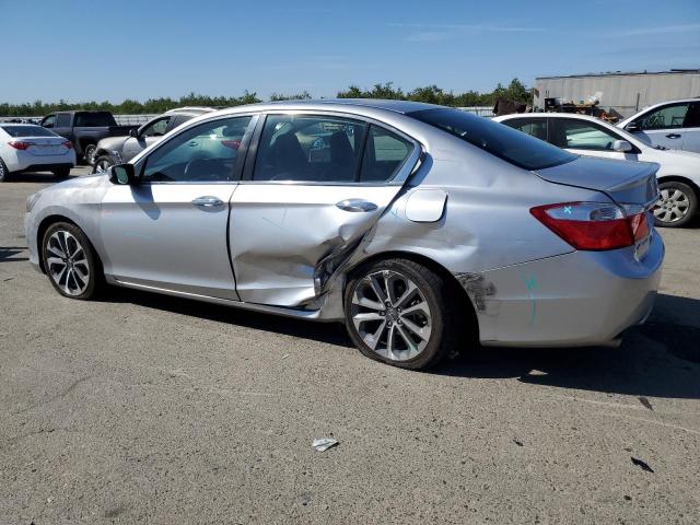 1HGCR2F58FA135832 - 2015 HONDA ACCORD SPORT ვერცხლისფერი ფოტო 2