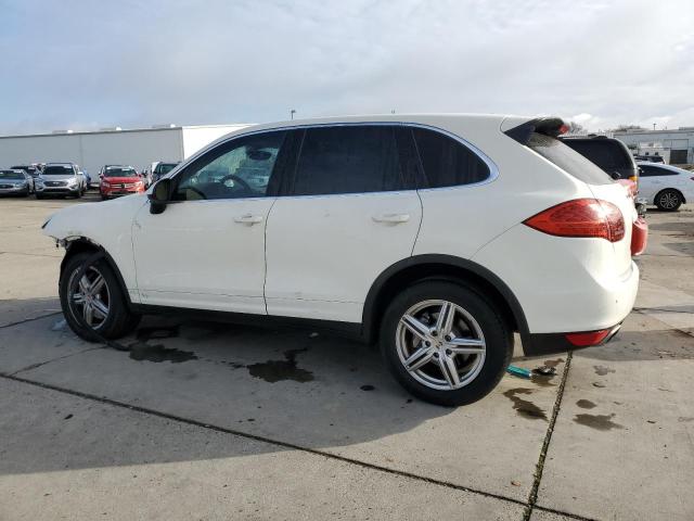 WP1AB2A26BLA52601 - 2011 PORSCHE CAYENNE S WHITE photo 2