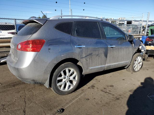 JN8AS5MV2DW646164 - 2013 NISSAN ROGUE S GRAY photo 3