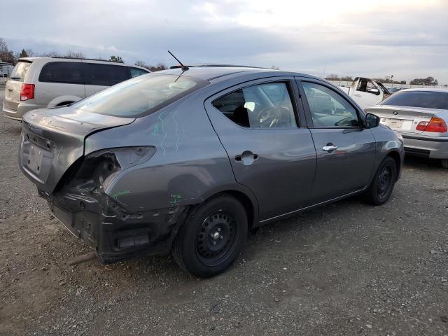 3N1CN7AP2KL859540 - 2019 NISSAN VERSA S GRAY photo 3