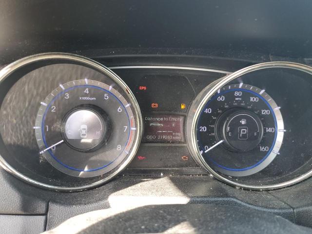 5NPEB4AC9CH447384 - 2012 HYUNDAI SONATA GLS SILVER photo 9