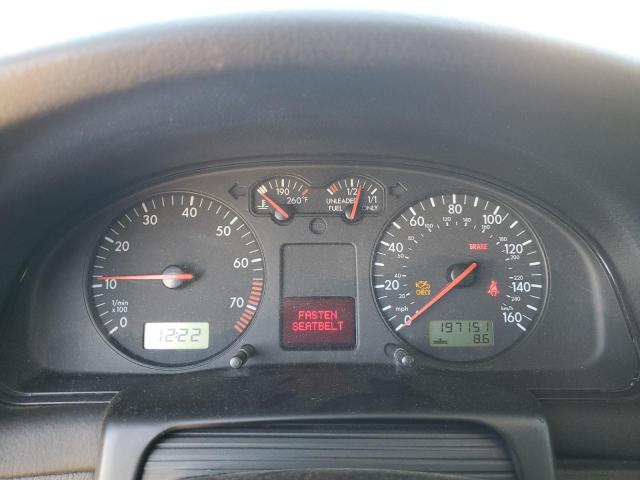 WVWHH63B71E003865 - 2001 VOLKSWAGEN PASSAT GLS Արծաթագույն լուսանկար 9