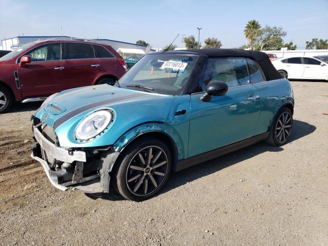 WMWWG9C52J3E38987 - 2018 MINI COOPER S TURQUOISE photo 1