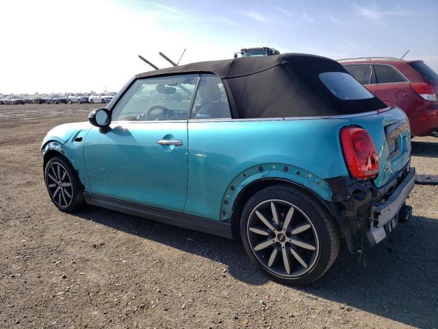 WMWWG9C52J3E38987 - 2018 MINI COOPER S TURQUOISE photo 2