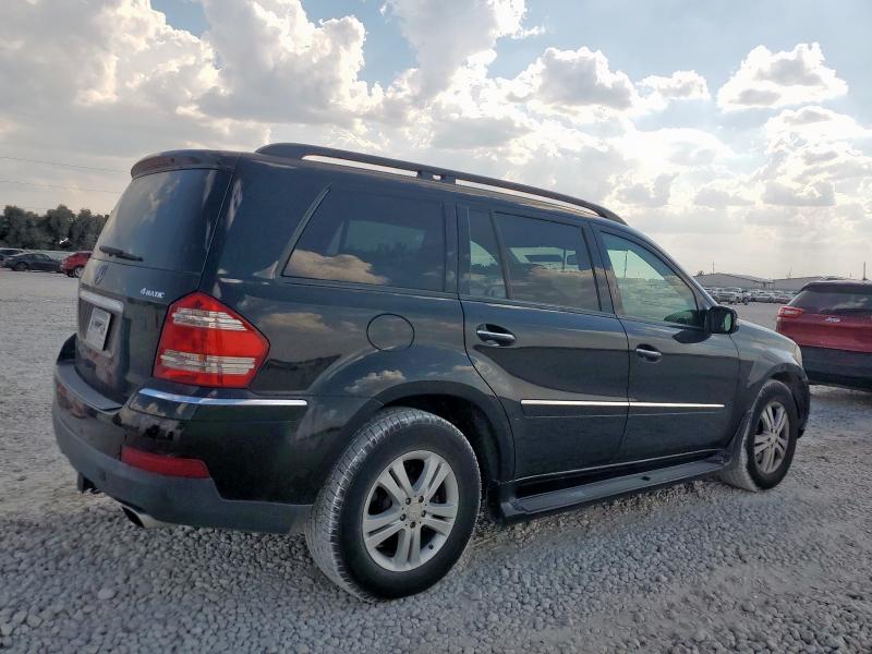 4JGBF71E27A243593 - 2007 MERCEDES-BENZ GL 450 4MATIC BLACK photo 3