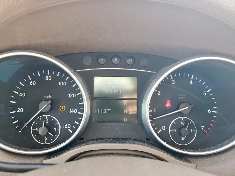 4JGBF71E27A243593 - 2007 MERCEDES-BENZ GL 450 4MATIC BLACK photo 9