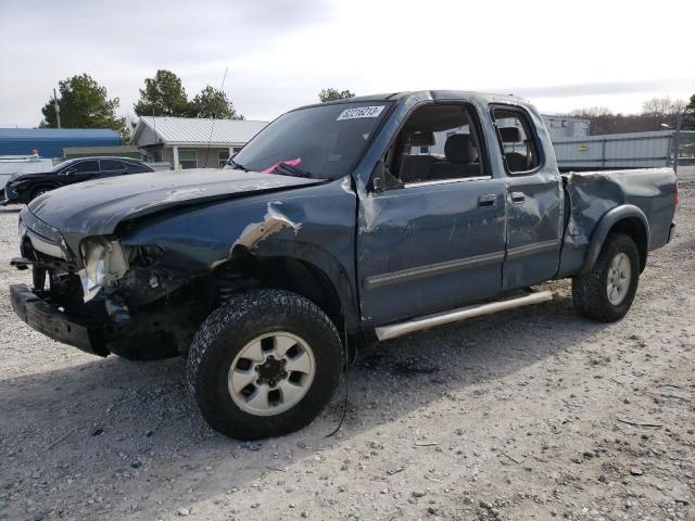 5TBRU34125S450987 - 2005 TOYOTA TUNDRA ACCESS CAB SR5 BLUE photo 1