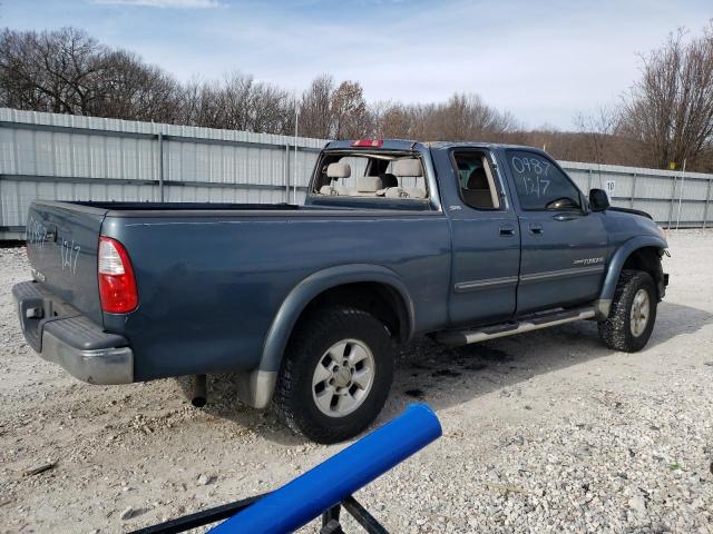5TBRU34125S450987 - 2005 TOYOTA TUNDRA ACCESS CAB SR5 BLUE photo 3