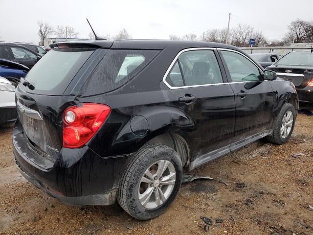 2GNALBEK0D1179207 - 2013 CHEVROLET EQUINOX LS BLACK photo 3