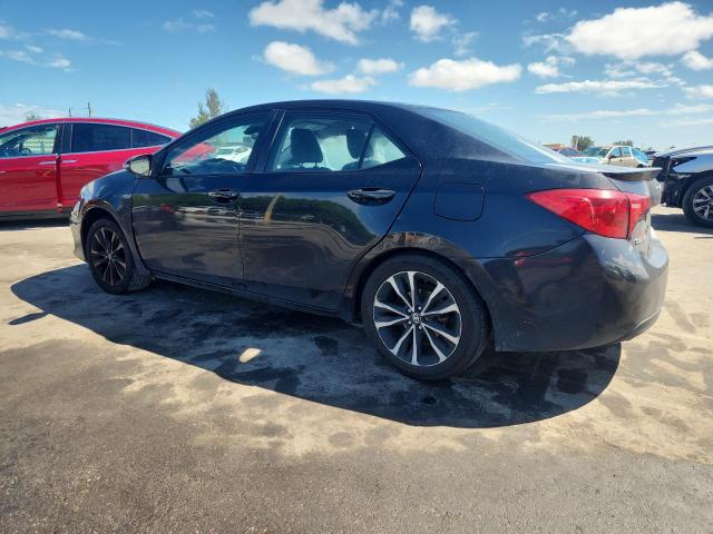 2T1BURHE6HC788995 - 2017 TOYOTA COROLLA L BLACK photo 2