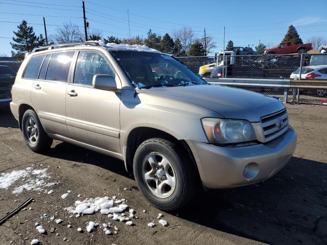 JTEDD21A470156136 - 2007 TOYOTA HIGHLANDER TAN photo 4