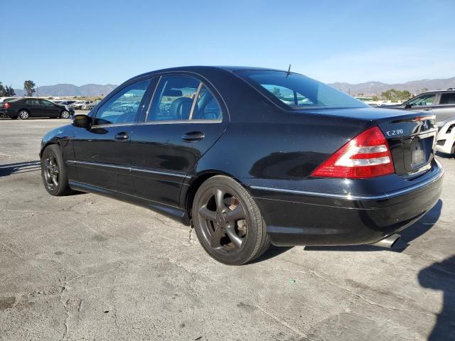 WDBRF52H36A853564 - 2006 MERCEDES-BENZ C 230 BLACK photo 2