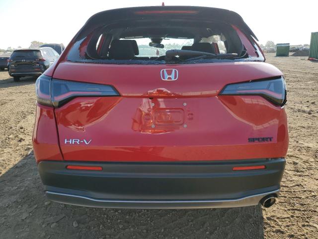 3CZRZ2H5XRM753354 - 2024 HONDA HR-V SPORT Czerwony zdjęcie 6