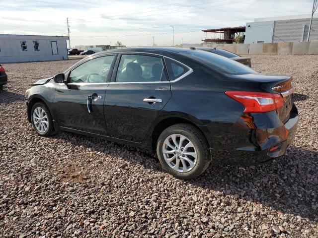 3N1AB7AP4KY326575 - 2019 NISSAN SENTRA S BLACK photo 2