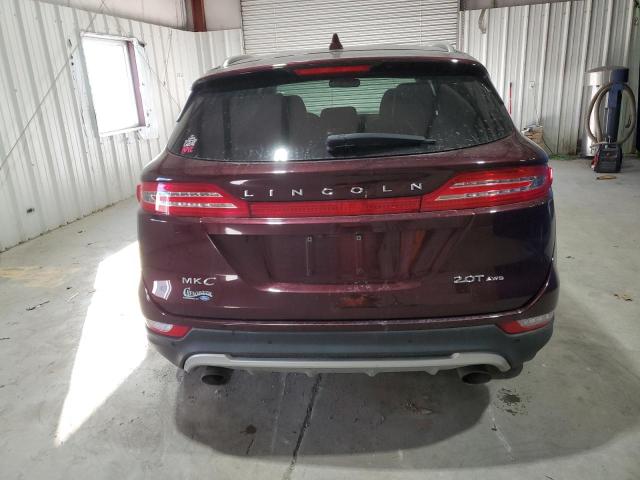 5LMCJ3D95HUL47325 - 2017 LINCOLN MKC RESERVE ბურგუნდია ფოტო 6