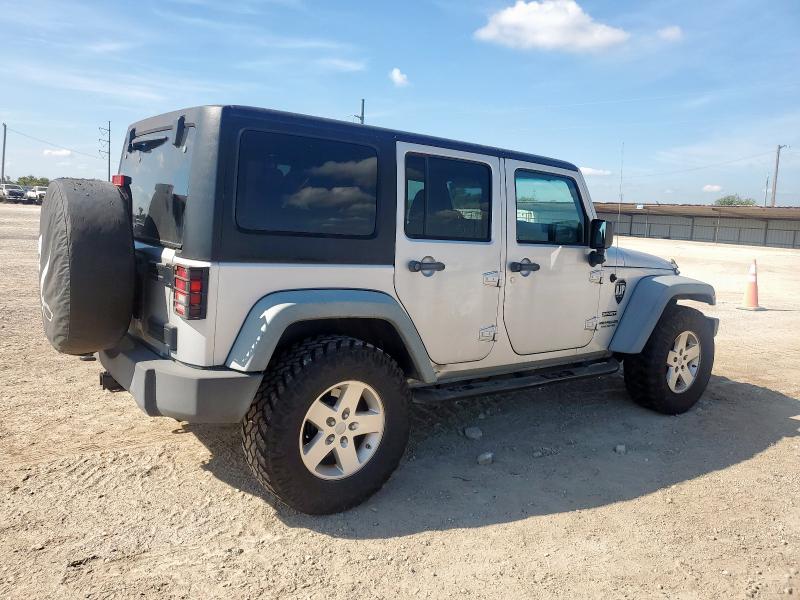 1J4BA3H10BL567017 - 2011 JEEP WRANGLER U SPORT Argent photo 3