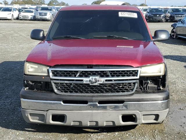 2GCEC13T851309235 - 2005 CHEVROLET SILVERADO C1500 Qırmızı foto 5
