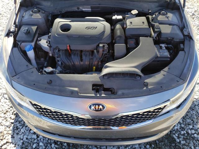 5XXGU4L36JG248141 - 2018 KIA OPTIMA EX SILVER photo 11