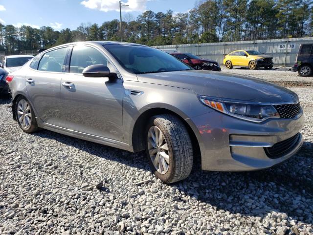 5XXGU4L36JG248141 - 2018 KIA OPTIMA EX SILVER photo 4