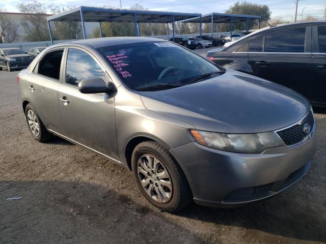 KNAFU4A28C5635378 - 2012 KIA FORTE EX GRAY photo 4