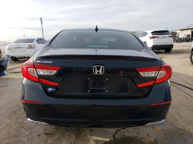 1HGCV1F16NA060792 - 2022 HONDA ACCORD LX BLACK photo 6