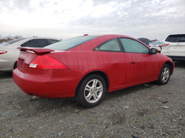 1HGCM716X6A012416 - 2006 HONDA ACCORD EX RED photo 3