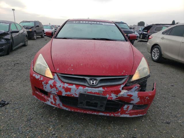 1HGCM716X6A012416 - 2006 HONDA ACCORD EX RED photo 5