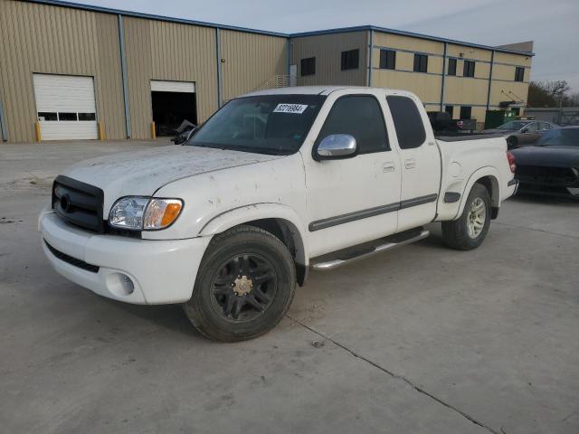 5TBRT34164S453196 - 2004 TOYOTA TUNDRA ACCESS CAB SR5 WHITE photo 1