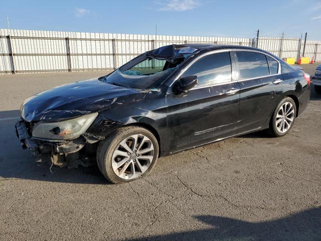 1HGCR2F53FA273973 - 2015 HONDA ACCORD SPORT BLACK photo 1