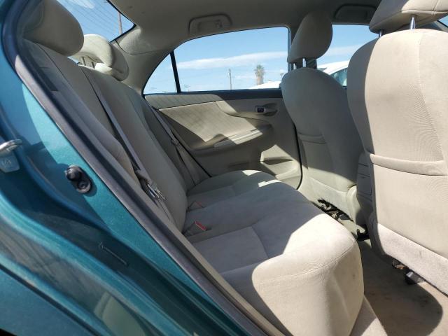 1NXBU4EE2AZ278994 - 2010 TOYOTA COROLLA BASE GREEN photo 10