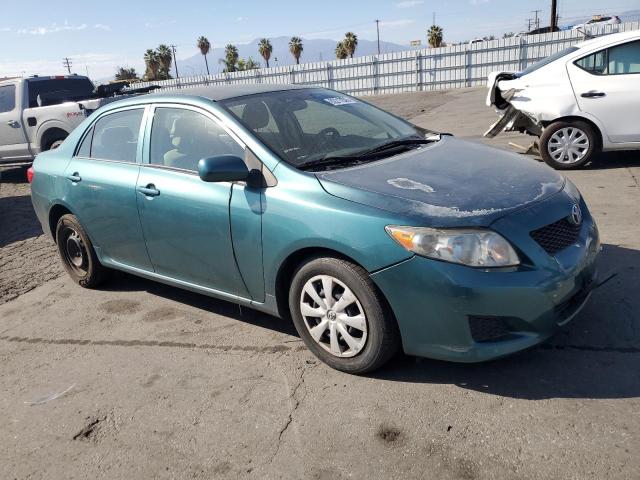 1NXBU4EE2AZ278994 - 2010 TOYOTA COROLLA BASE GREEN photo 4