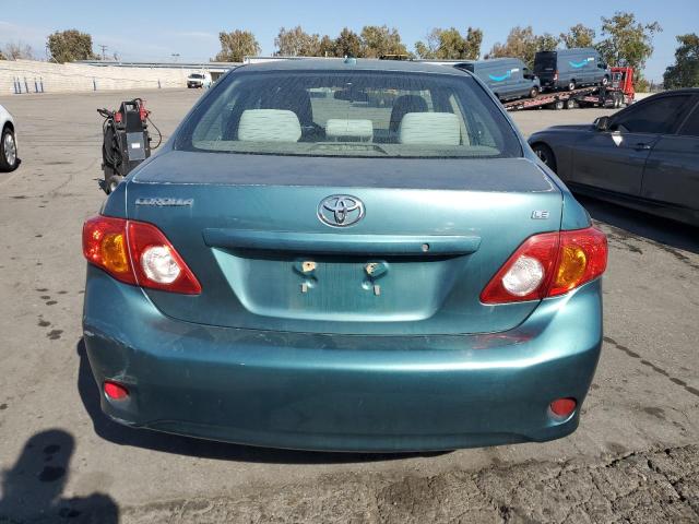 1NXBU4EE2AZ278994 - 2010 TOYOTA COROLLA BASE GREEN photo 6