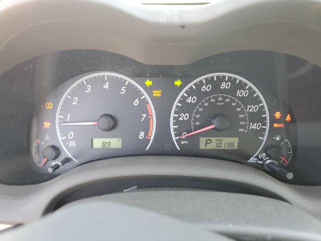 1NXBU4EE2AZ278994 - 2010 TOYOTA COROLLA BASE GREEN photo 9