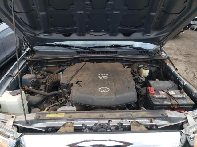 3TMJU4GN8EM167115 - 2014 TOYOTA TACOMA DOUBLE CAB PRERUNNER SILVER photo 11