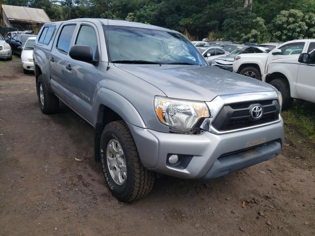 3TMJU4GN8EM167115 - 2014 TOYOTA TACOMA DOUBLE CAB PRERUNNER SILVER photo 4