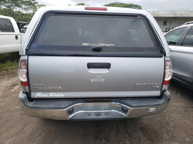 3TMJU4GN8EM167115 - 2014 TOYOTA TACOMA DOUBLE CAB PRERUNNER SILVER photo 6