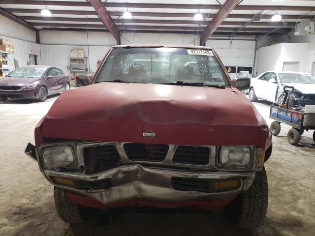 1N6HD16Y9SC421482 - 1995 NISSAN TRUCK KING CAB SE RED photo 5