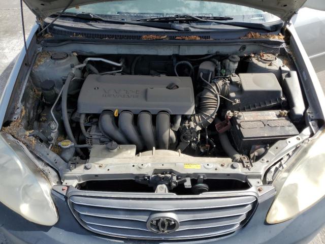 1NXBR32E14Z216247 - 2004 TOYOTA COROLLA CE SILVER photo 11