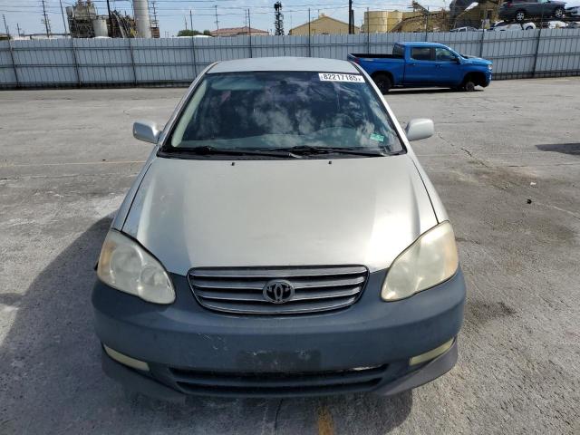 1NXBR32E14Z216247 - 2004 TOYOTA COROLLA CE SILVER photo 5