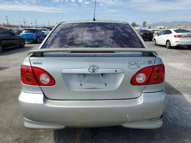 1NXBR32E14Z216247 - 2004 TOYOTA COROLLA CE SILVER photo 6