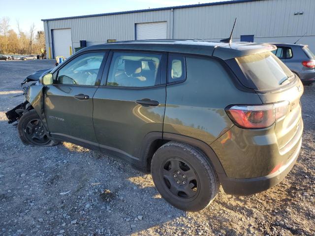 3C4NJCAB2KT715761 - 2019 JEEP COMPASS SPORT Зелений фото 2