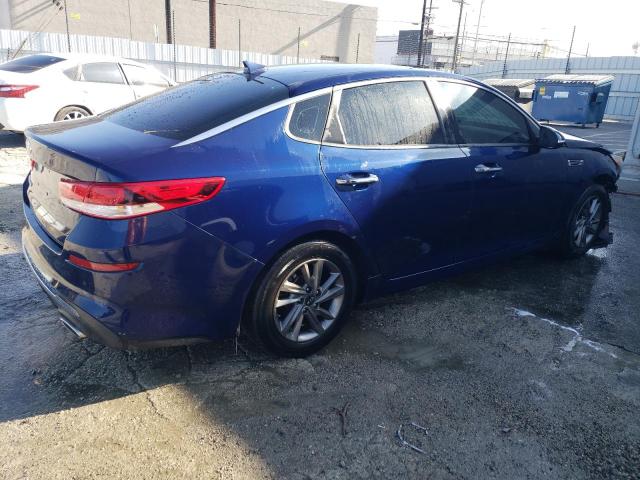 5XXGT4L39LG387654 - 2020 KIA OPTIMA LX BLUE photo 3