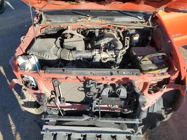 5TFCZ5AN5GX039176 - 2016 TOYOTA TACOMA DOUBLE CAB ნარინჯისფერი ფოტო 11