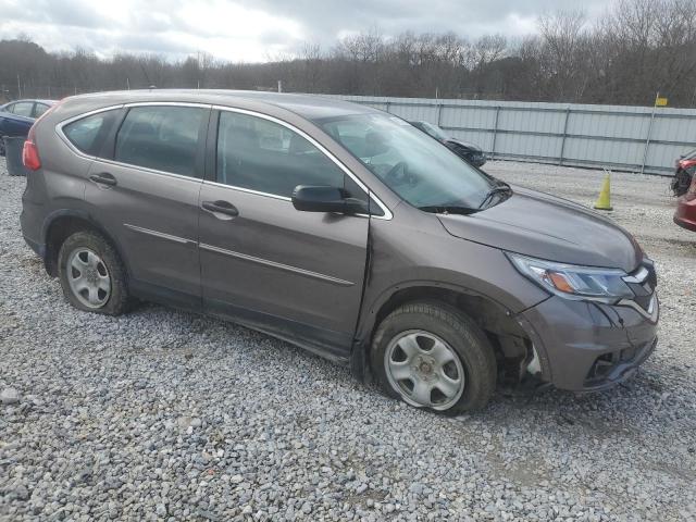 5J6RM4H33FL100676 - 2015 HONDA CR-V LX SILVER photo 4