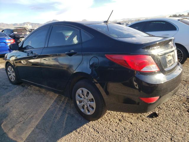 KMHCT4AE6GU113343 - 2016 HYUNDAI ACCENT SE BLACK photo 2