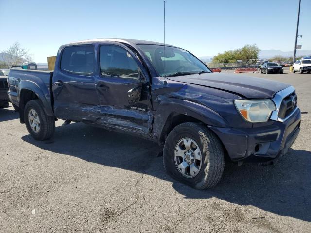 3TMLU4EN1DM103637 - 2013 TOYOTA TACOMA DOUBLE CAB BLUE photo 4