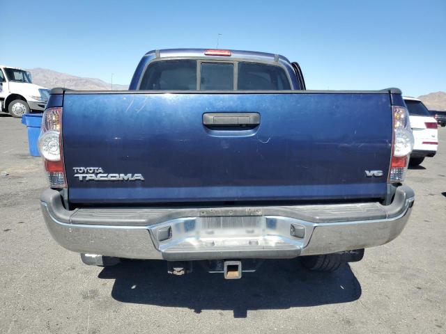 3TMLU4EN1DM103637 - 2013 TOYOTA TACOMA DOUBLE CAB BLUE photo 6