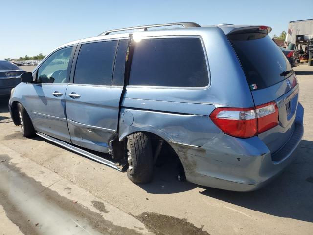5FNRL38716B063586 - 2006 HONDA ODYSSEY EXL BLUE photo 2