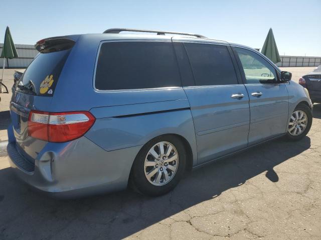 5FNRL38716B063586 - 2006 HONDA ODYSSEY EXL BLUE photo 3