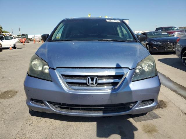 5FNRL38716B063586 - 2006 HONDA ODYSSEY EXL BLUE photo 5
